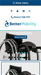 Mobile Screenshot of bettermobility.co.uk